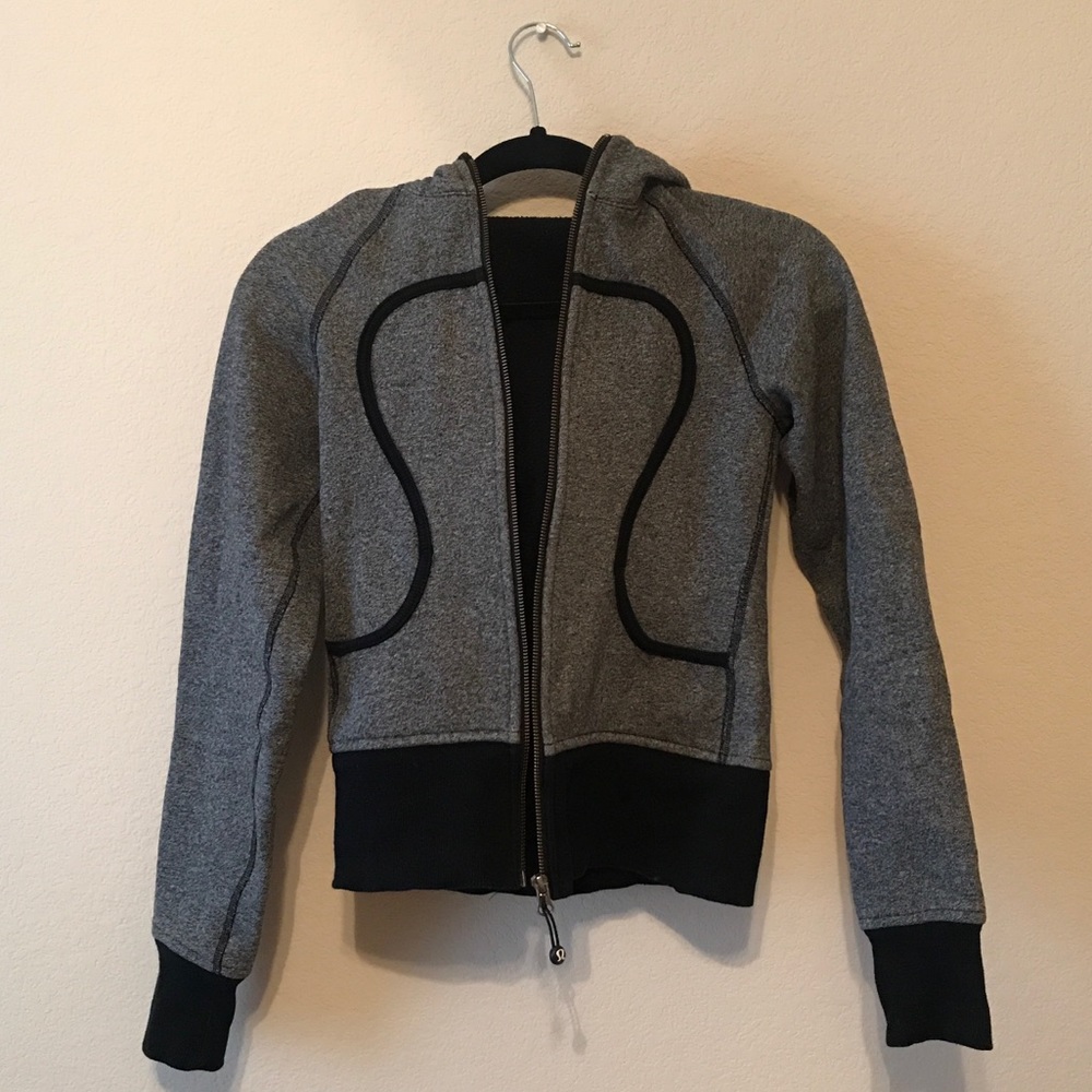 Lululemon Gray Scuba Jacket